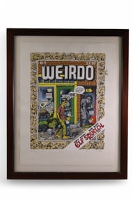 R. CRUMB SIGNED SERIGRAPH