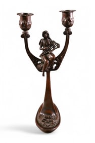 ART NOUVEAU CANDELABRA