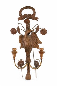 CARVED WOOD CANDLE HOLDER