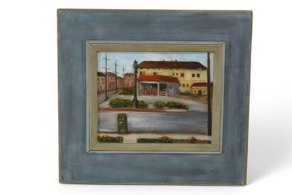 THORWALD PROBST OIL PAINTING