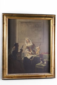 FRAMED VICTORIAN PRINT