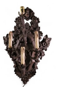 LARGE DECORATIVE WALL SCONCE