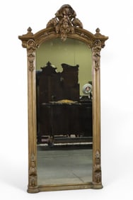 HIGHLY CARVED PIER MIRROR