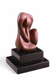 ESSIE PINKSER BRONZE SCULPTURE