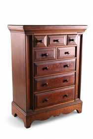 19TH CENTURY MINIATURE CHEST
