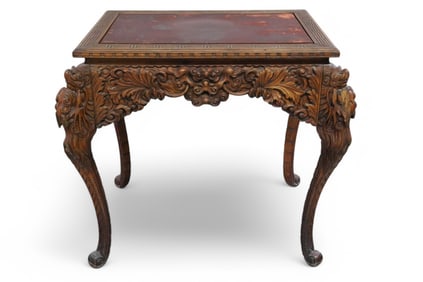 ASIAN LAMP TABLE