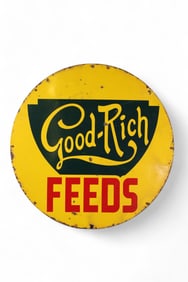 GOOD-RICH FEEDS METAL SIGN (TAC)