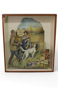 WINCHESTER AMMO CARDBOARD 3-D DISPLAY