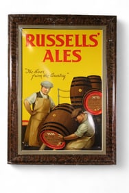 RUSSELLS' ALES METAL SIGN (TAC)