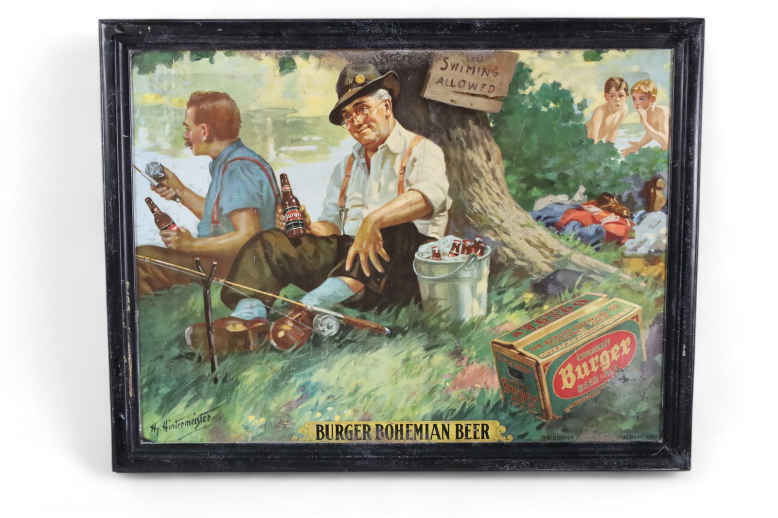 BURGER BOHEMIAN BEER METAL SIGN (TAC) (1 of 4)