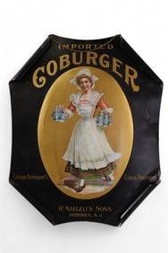 IMPORTED COBURGER METAL SIGN (TAC)
