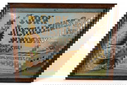 CORK DISTILLERIES WHISKY METAL SIGN