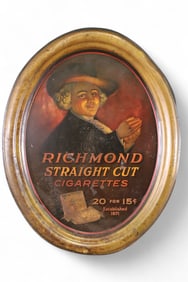 RICHMOND CIGARETTES METAL SIGN (TAC)