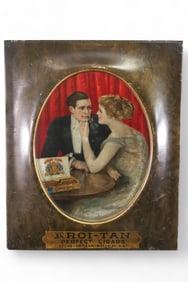 ROI-TAN PERFECT CIGARS METAL SIGN (TAC)