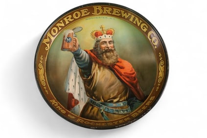 MONROE BREWING CO. METAL TRAY (TAC)