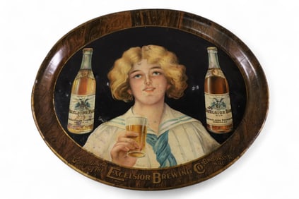 EXCELSIOR BREWING CO. METAL TRAY (TAC)
