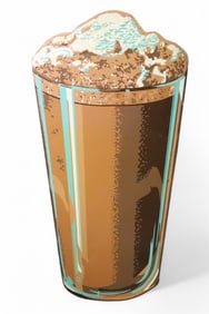 LARGE COCA-COLA MILKSHAKE METAL SIGN (TAC0)