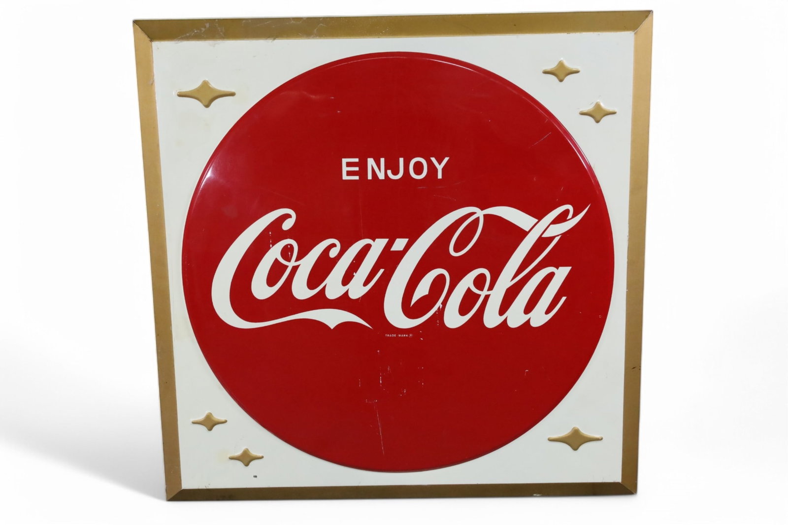 ENJOY COCA-COLA METAL SIGN (TAC) (1 of 4)
