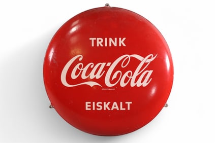 TRINK COCA-COLA METAL SIGN (TAC)