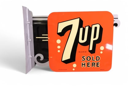LIMITED EDITION 7UP METAL SIGN BY STOUT