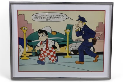 LARGE BOB'S BIG BOY FRAMED PRINT