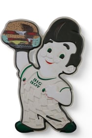 OVER 5 FOOT TALL BOB'S BIG BOY PLASTIC SIGN