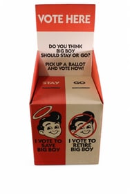 BOB'S BIG BOY BALLOT BOX