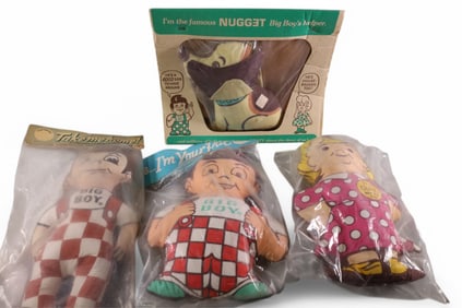 BOB'S BIG BOY STUFFED FIGURES