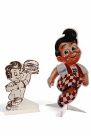 2 BOB'S BIG BOY COUNTER TOP FIGURES