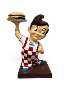 OVER 6 FOOT BOB'S BIG BOY FIBERGLASS FIGURE
