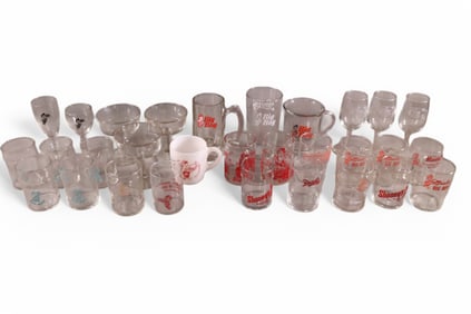 LARGE COLLECTION OF BOB'S BIG BOY GLASSWARE
