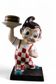 SMALL BOB'S BIG BOY FIBERGLASS STATUE