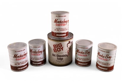LOT OF BOB'S BIG BOY TINS