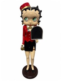 5 FOOT BETTY BOOP FIBERGLASS FIGURE
