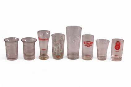8 SODA GLASSES