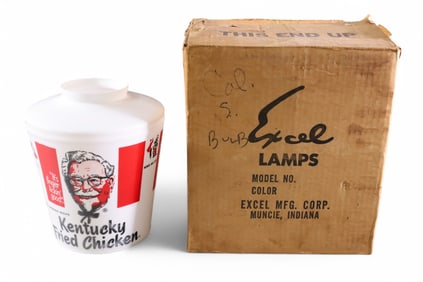 1969 KENTUCKY FRIED CHICKEN GLASS GLOBE