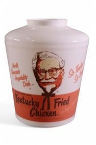 1954 KENTUCKY FRIED CHICKEN GLASS GLOBE