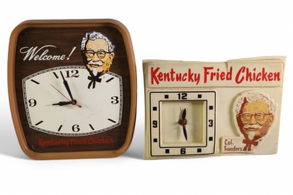 2 KFC CLOCKS