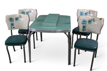 1950'S CHROME DINETTE SET