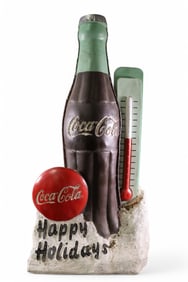 COCA COLA HAPPY HOLIDAYS SIGN