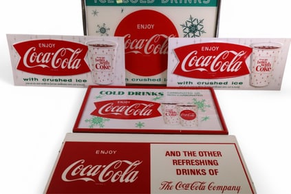 COCA COLA ADVERTISING ITEMS