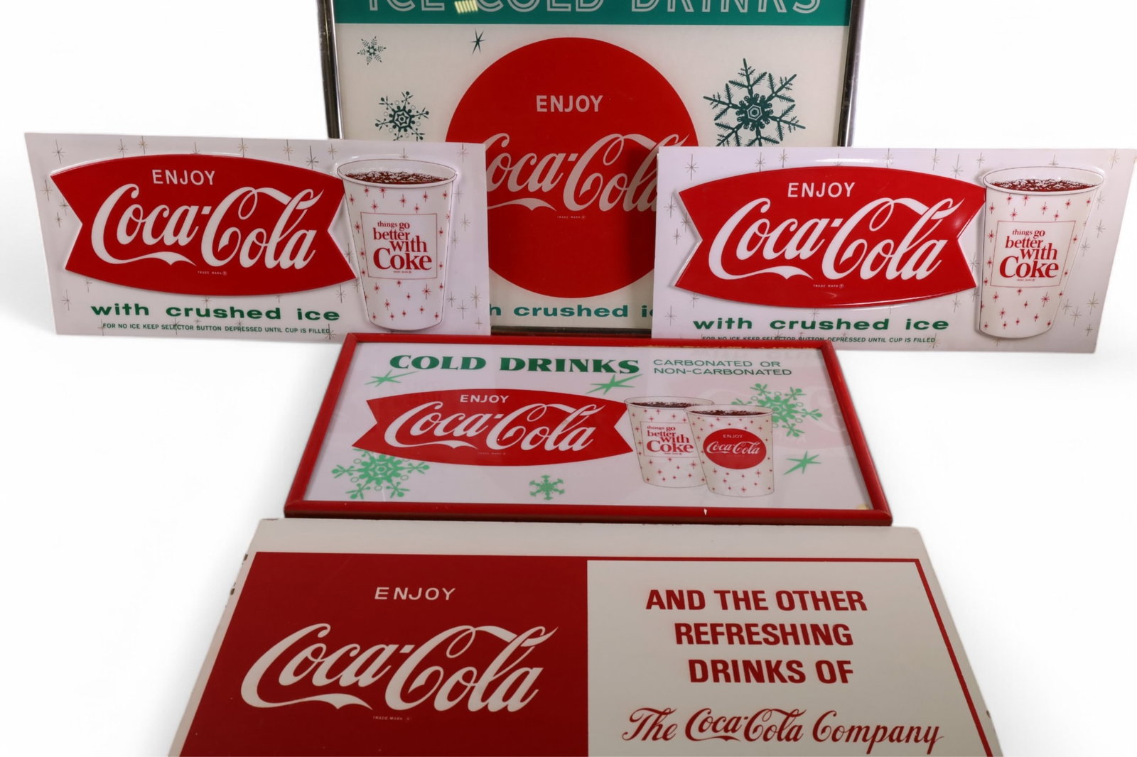 COCA COLA ADVERTISING ITEMS (1 of 5)