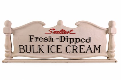 SEALTEST ICE CREAM HANGING SIGN