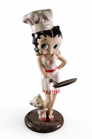 BETTY BOOP COOK FIBERGLASS FIGURE