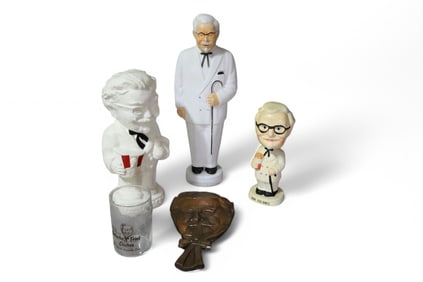 SMALL LOT OF COLONEL SANDERS ITEMS