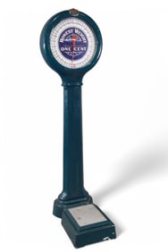 RESTORED BRADFORD 1 CENT LOLLIPOP SCALE