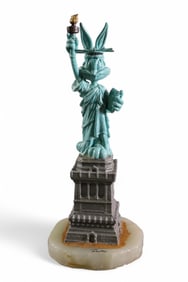 RON LEE BUGS BUNNY STATUE OF LIBERTY