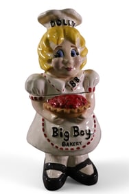 WOLFE STUDIO DOLLY COOKIE JAR