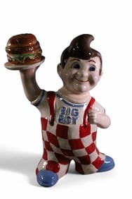 WOLFE STUDIO BOB'S BIG BOY COOKIE JAR