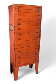 LOCKHEED BRAKE PARTS CABINET